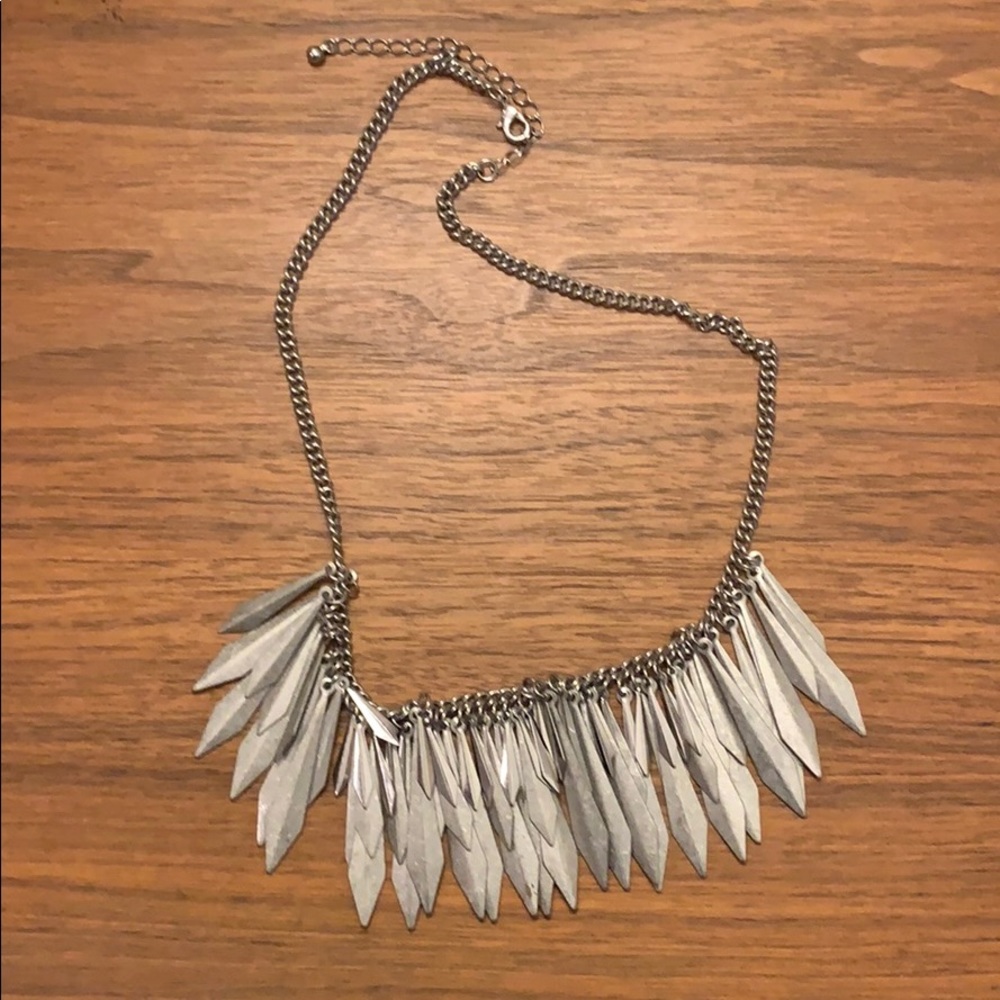 H&M Silver statement necklace